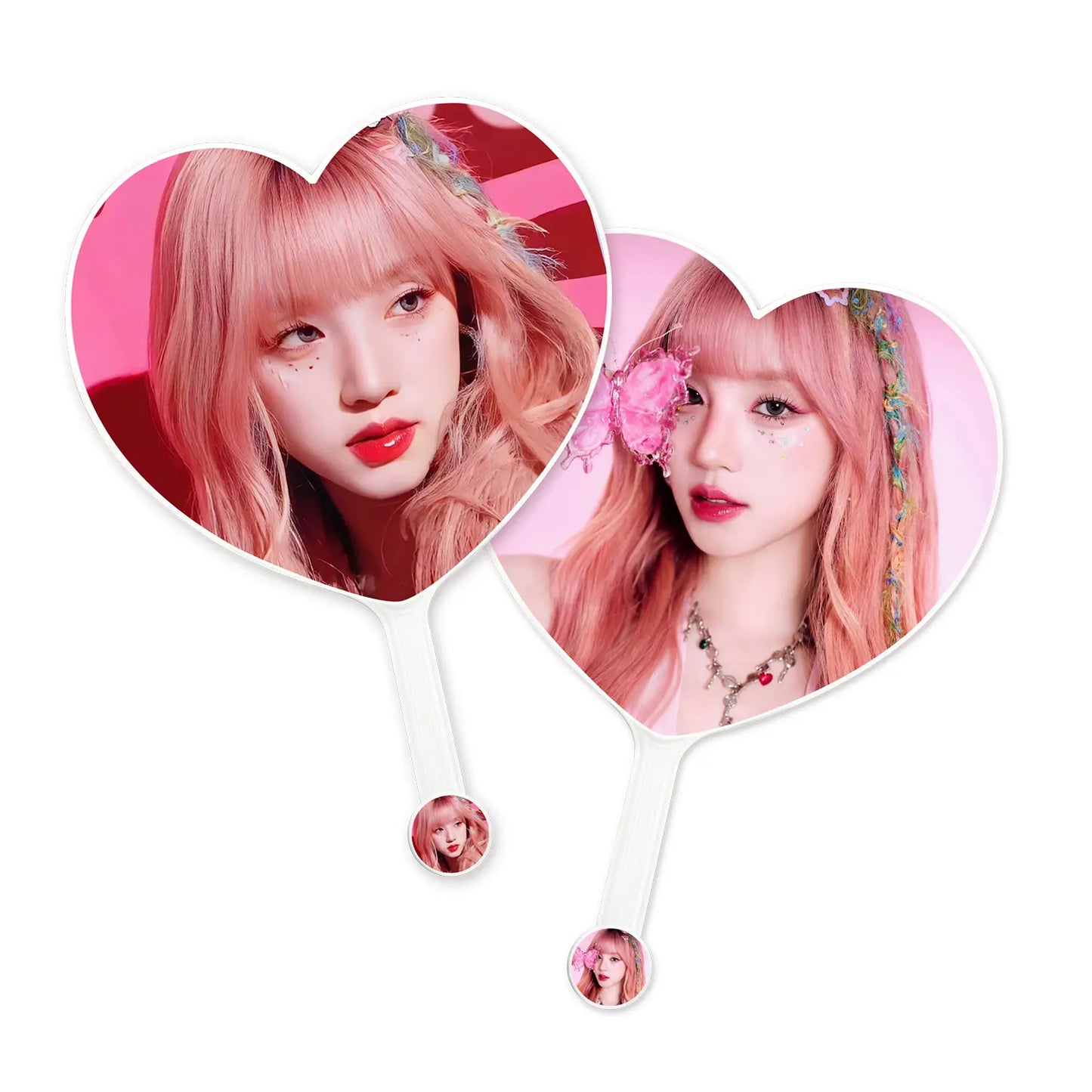 Heart-shaped Fan Bisapics