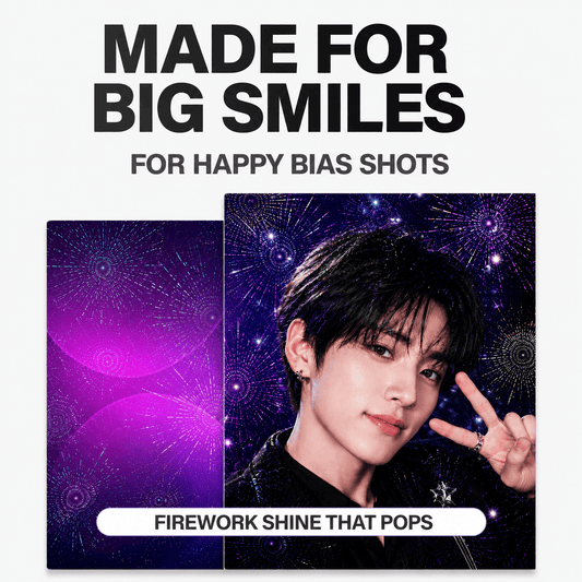 Fireworks Square Photocard