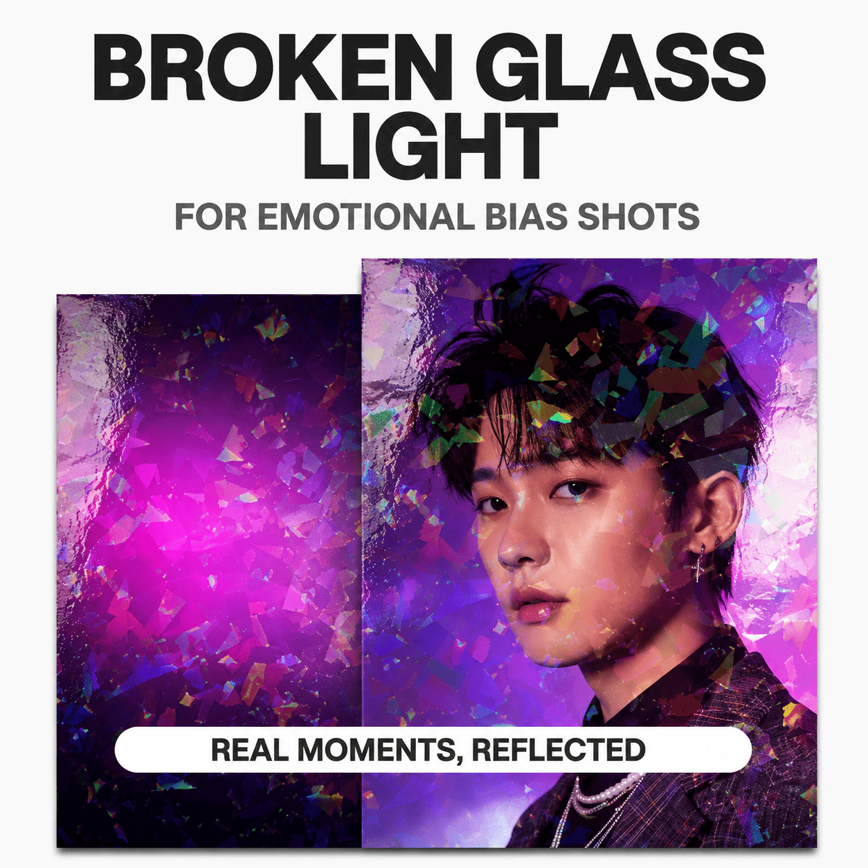 Glass Shard Square Photocard