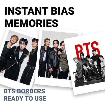 BTS INSTANT Photocard