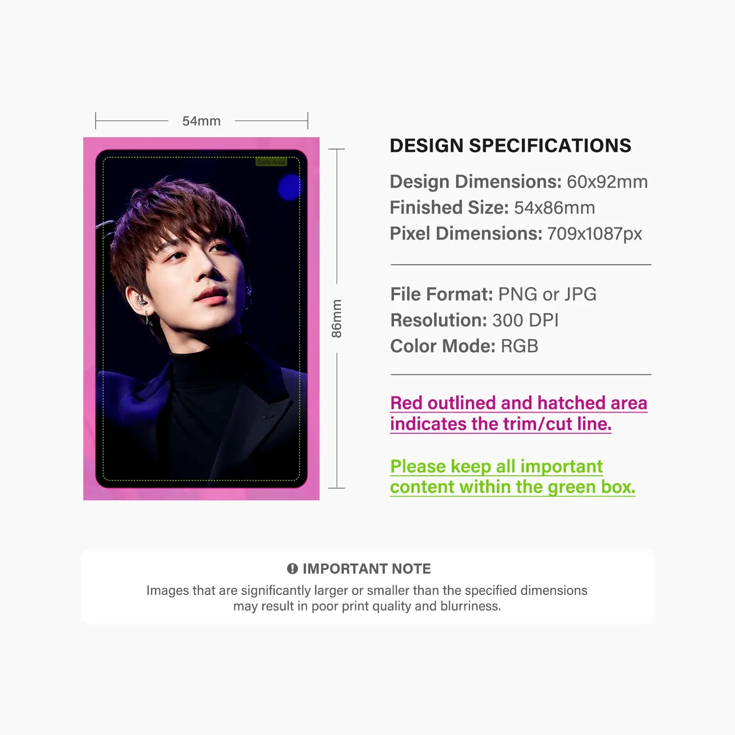 Glossy Photocard Biaspics
