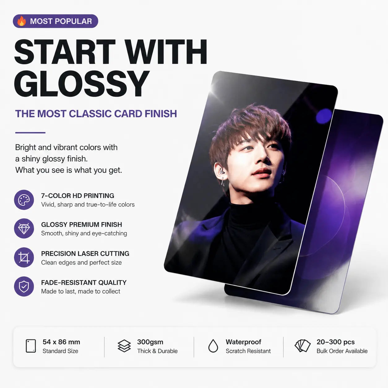 Glossy Photocard Biaspics