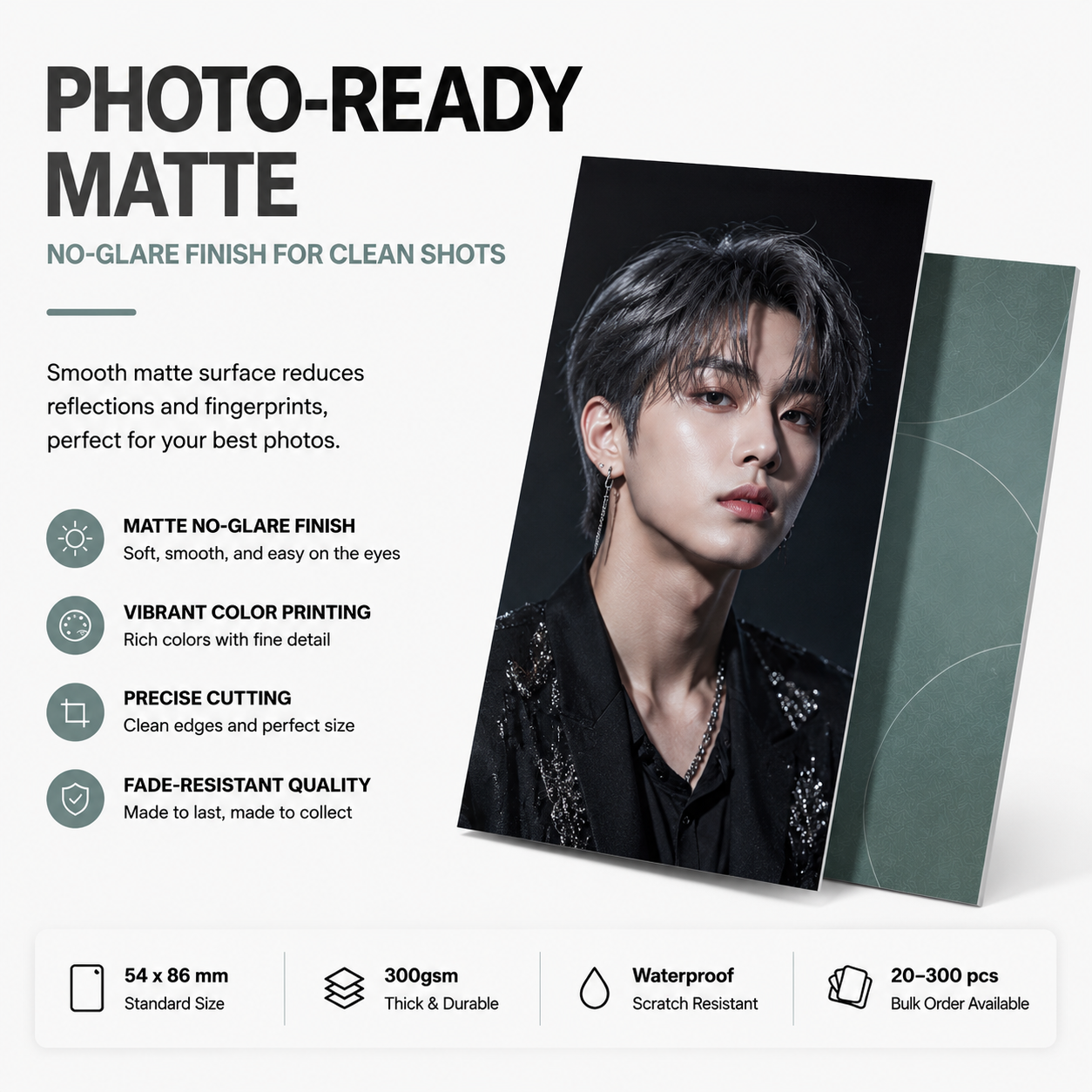Matte Square Photocard