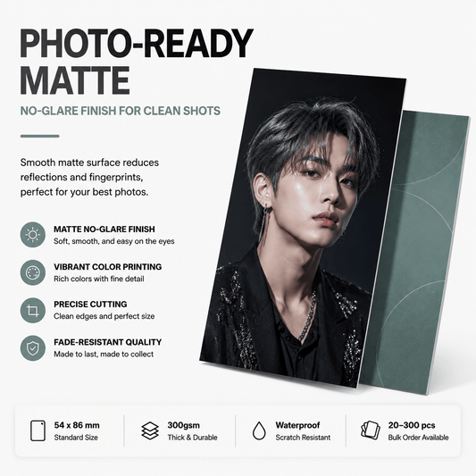 Matte Square Photocard