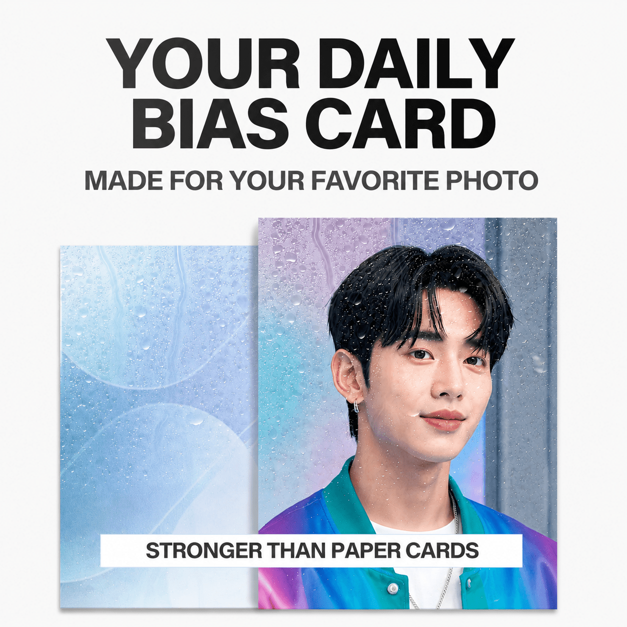 PVC Square Photocard
