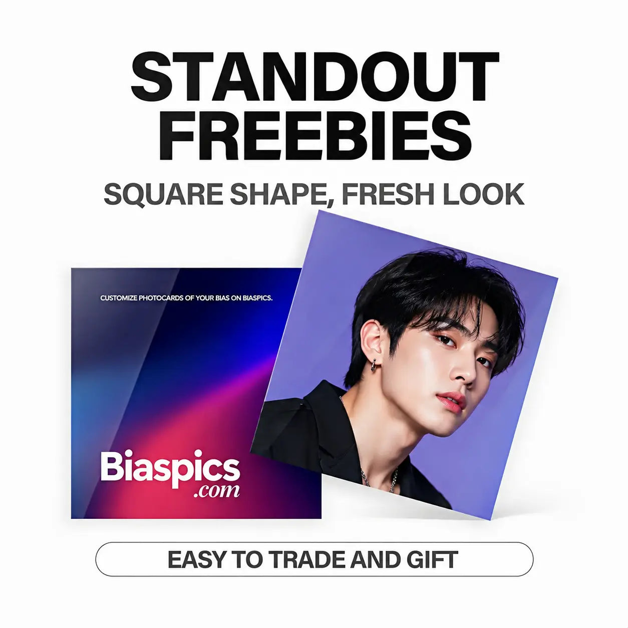 Square Photocard Biaspics