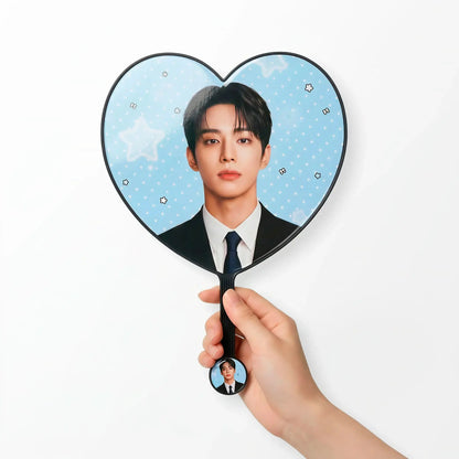 Heart-shaped Fan Bisapics