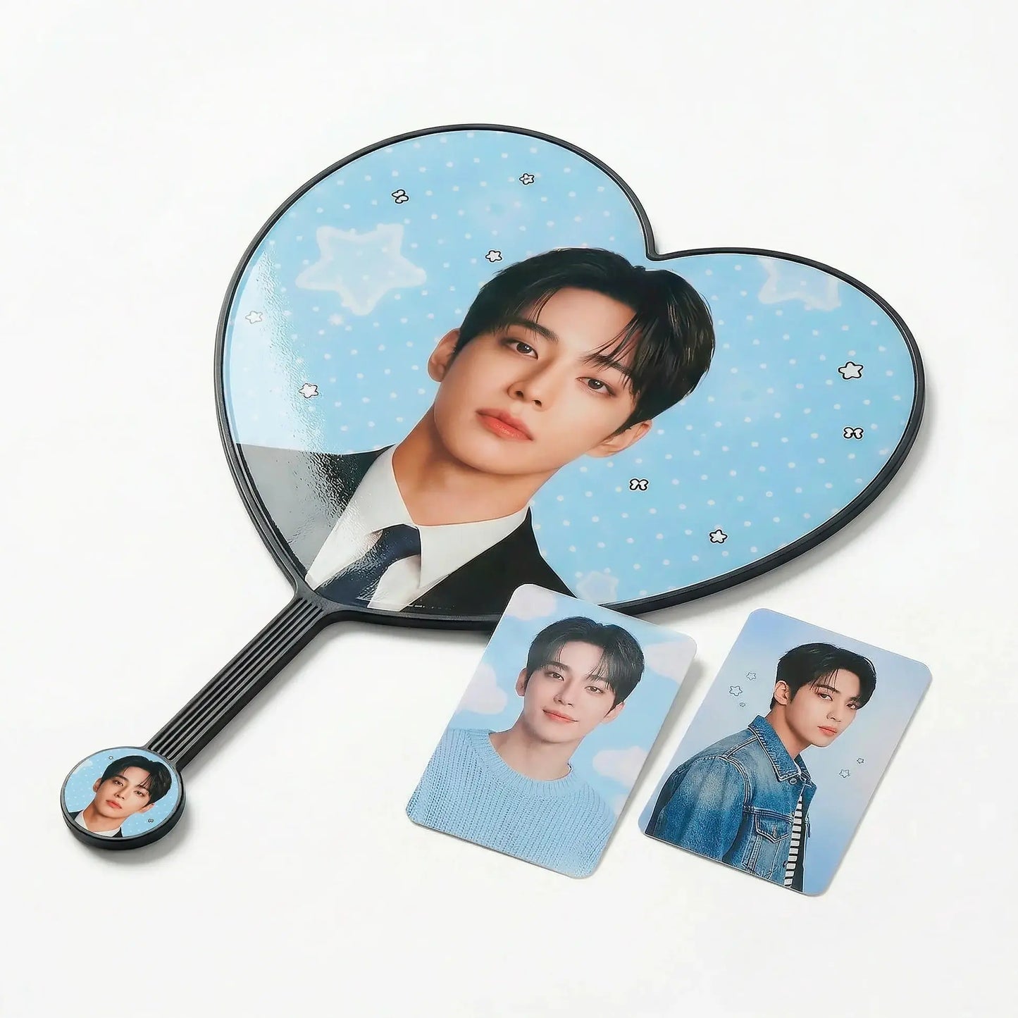 Heart-shaped Fan Bisapics