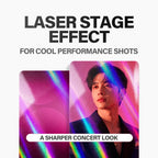Laser Stripe Photocard