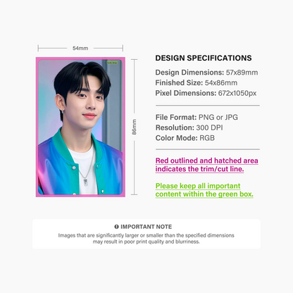 PVC Photocard