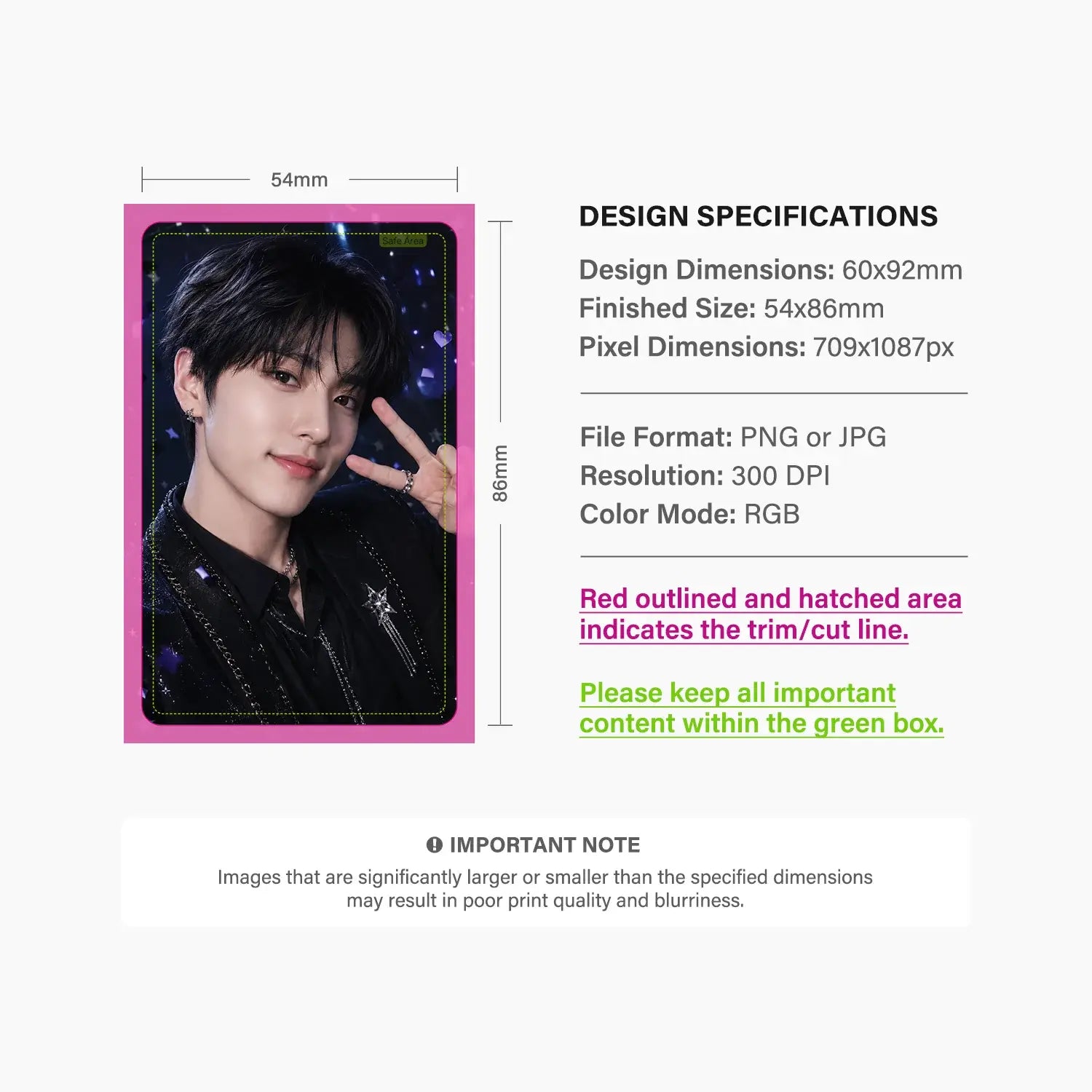 Fireworks Photocard Biaspics